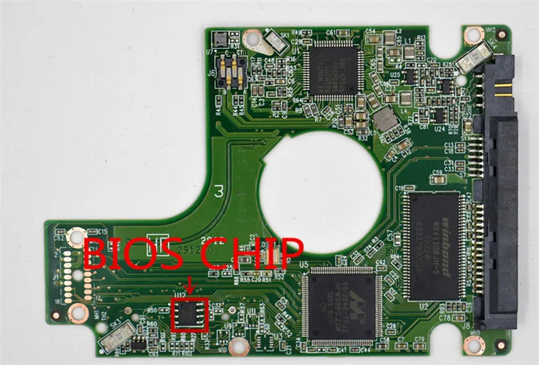 Детали для жесткого диска печатная логическая плата 2060-771823-004 REV A WD10JPVT - купить по