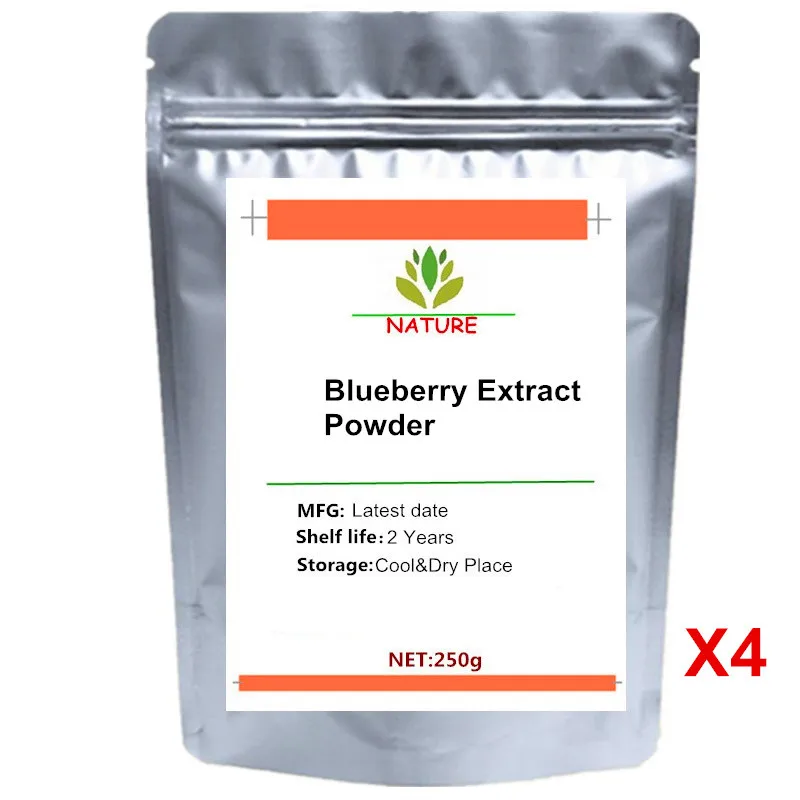 

100% Pure Blueberry Powder 25% OPC Anthocyanins Natural Antioxidant