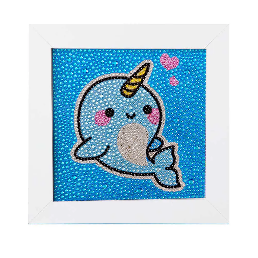 

VanKan 5D Diamond Painting Dolphins Home Decor Full Diamond Embroidery DIY For Children Gift Cross Stitch Kits