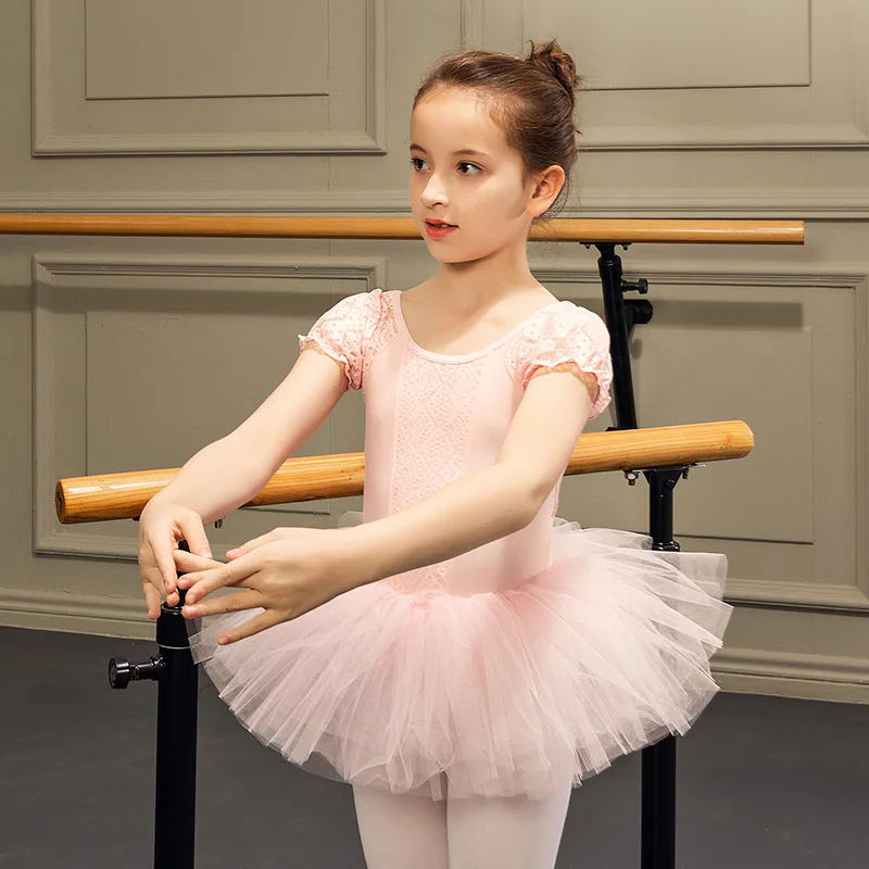 Платье пачка для маленьких девочек Sansha балетная юбка принцессы с перекрестной