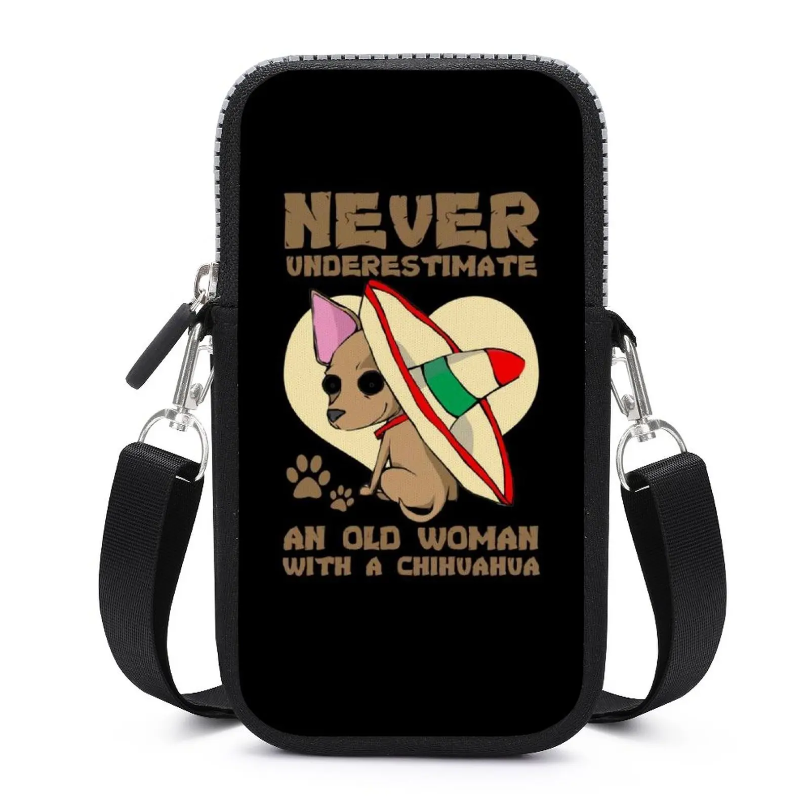 

Сумка на плечо для чихуахуа, деловая дизайнерская сумка, студенческий многоразовый кошелек