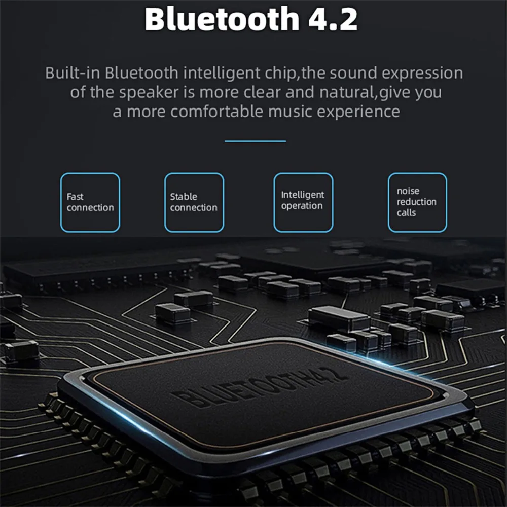 Fineblue MK22 TWS мини беспроводной Bluetooth динамик 4 цвета светодиодный дышащий свет мега бас стерео Соединительный динамик