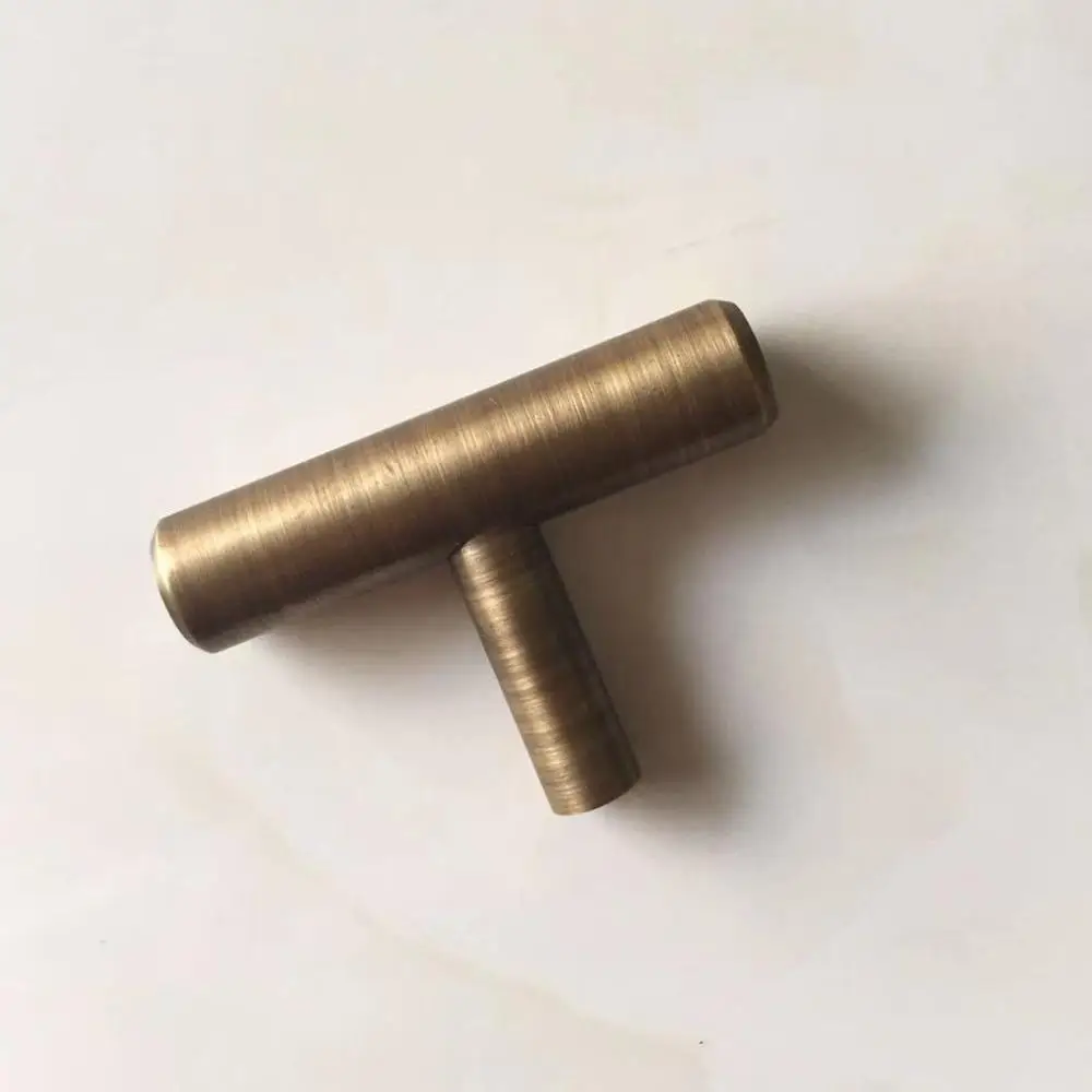 Античная латунь Tbar кухня ручка для дверцы шкафа Винтаж ящик шкаф комод тянет