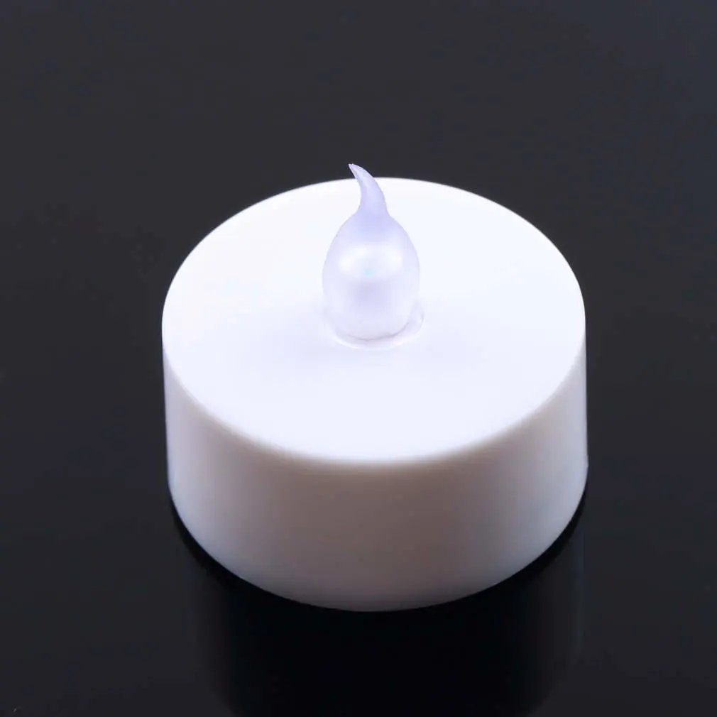 Water Float Simulation Flameless No Smoke Candle Light Party Wedding Gathering Birthday Occasion Use | Дом и сад