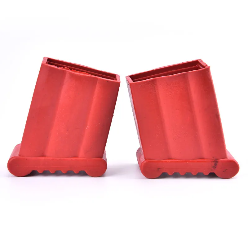 2pcs Replacement Slip Proof Step Ladder Feet Cover Rubber Foot Grip Cover Ladder non-slip cover