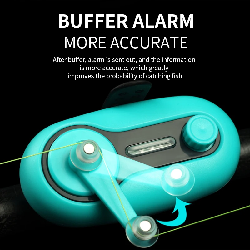 Электронный звуковой сигнал на удочку с громким сигналом сирены днем и ночью светодиодный светильник|bell