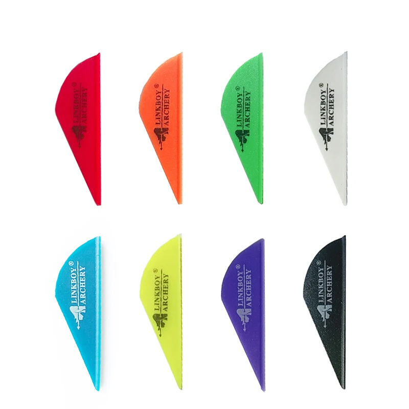 36pcs Linkboy Archery 2&quot Vane Arrow Fletching Feathers Vanes Compound Traditional Bow Hunting and Shooting DIY |