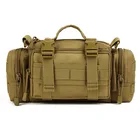 Военная армейская поясная Сумка Molle для активного отдыха, походов, скалолазания, 600D, камуфляжный рюкзак на плечо