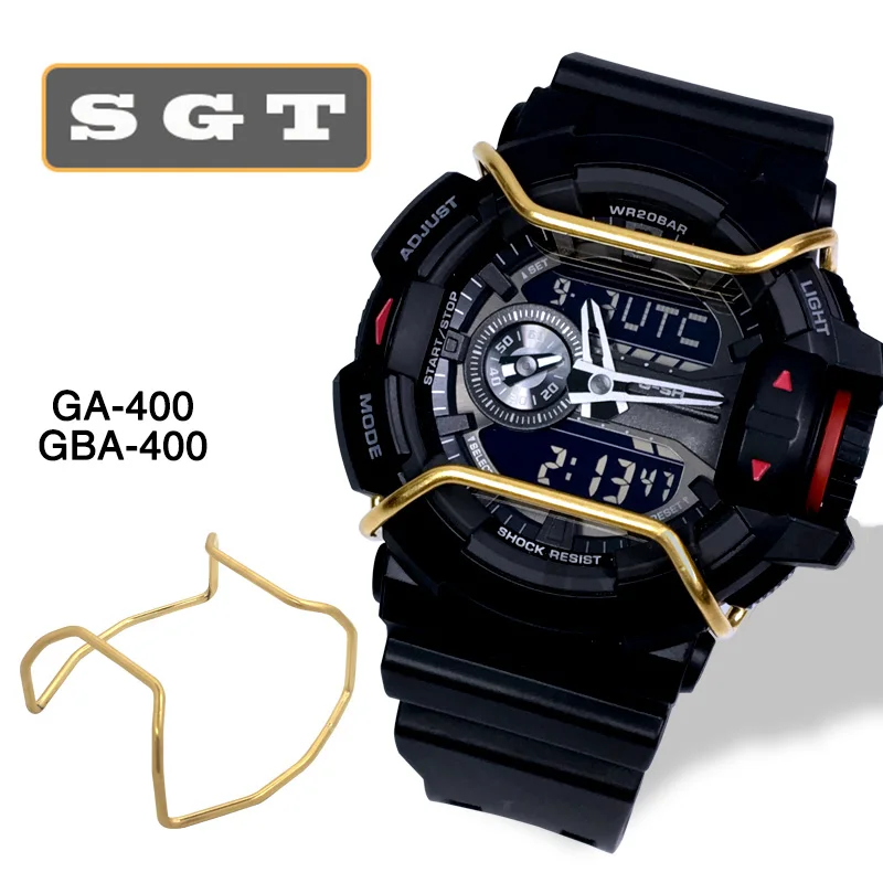 Бампер для Casio G SHOCK GA400/GBA400 аксессуары часов из нержавеющей стали Петля