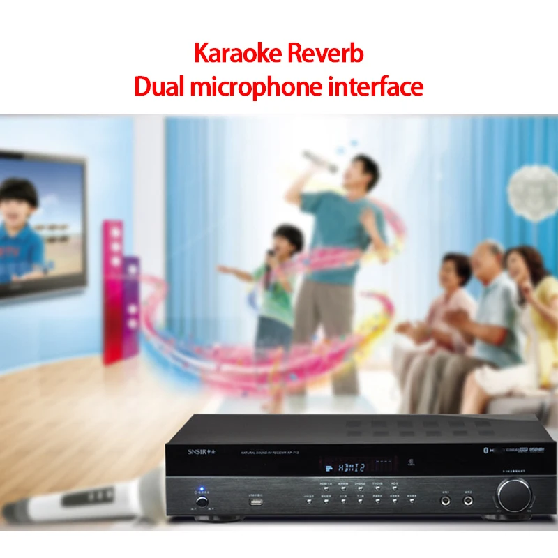 Усилитель мощности KYYSLB 4-8 Ом 80 Вт 220 В Bluetooth 5 1 | Электроника