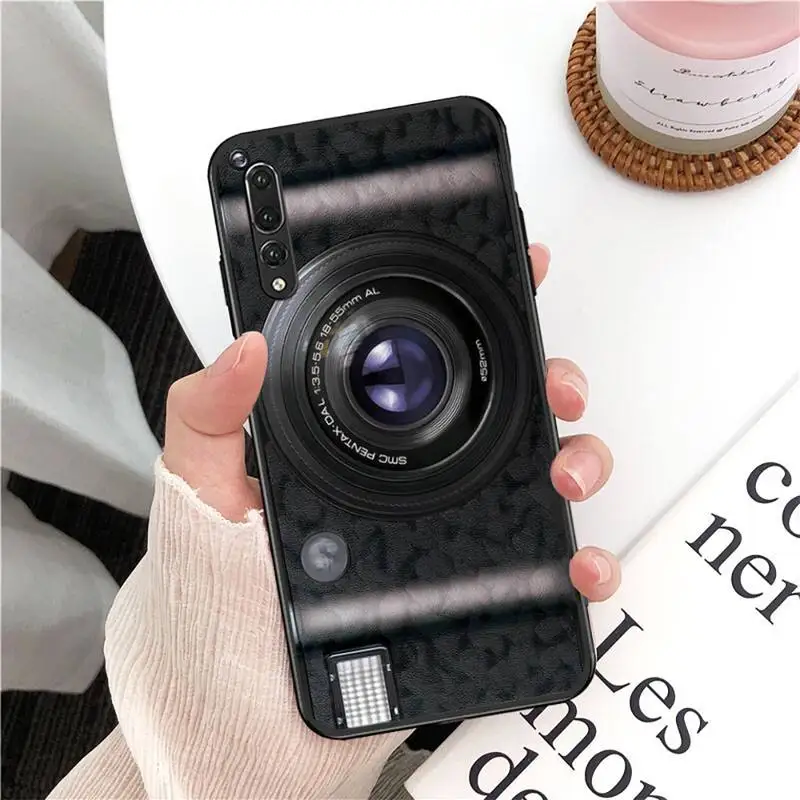 

YNDFCNB Cute camera Phone Case For Huawei P20 P30 P9 P10 plus P8 lite P9 lite Psmart 2019 P20 pro P10 lite