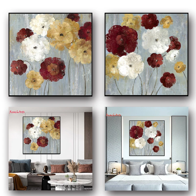 

Luxury Canvas Posters And Prints Picture Quote Classical Floral Panel 2 Home Decoration Accessories For Bedroom Corridor Coffee