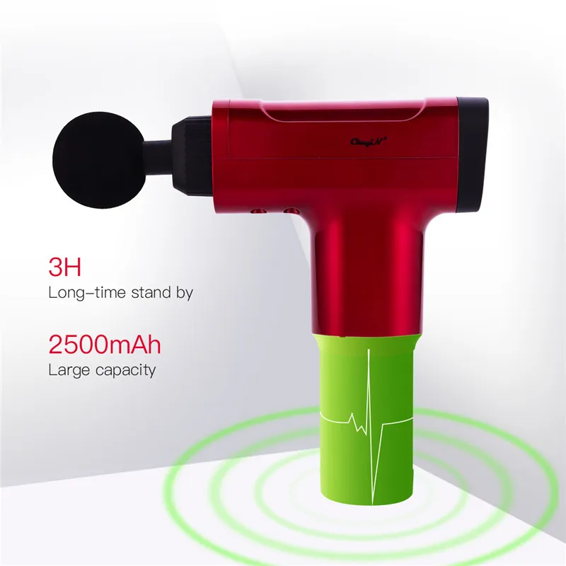 

Massage Gun Percussion Massager Muscle Vibration Deep Tissue Muscle Stimulator Training Slimming Forming Pain Relief Fascia gun