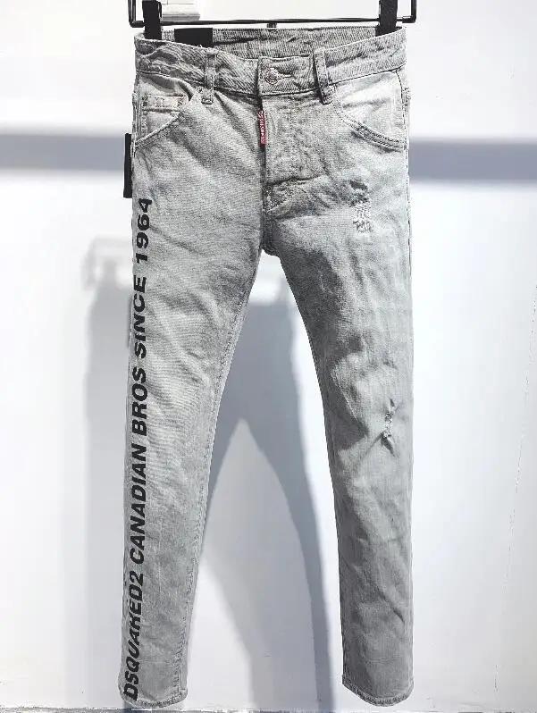 

locomotive men's New suitable for casual DSQ jeans, women/men's jeans 9701