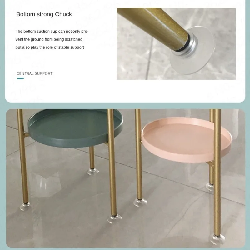 

Nordic Golden Wrought Iron Flower Stand Single Indoor Living Room Floor Modern Minimalist Flower Pot Green Dill Rack Balcony