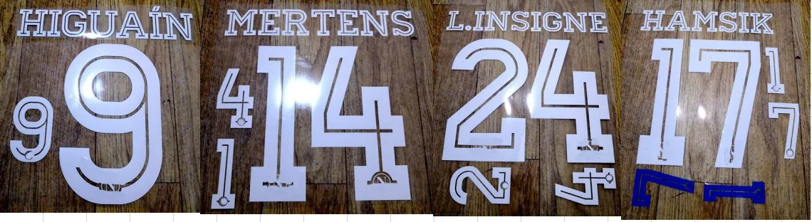 2015-2016 хигуин Мертенс хамсик L. Значок нашивка значок