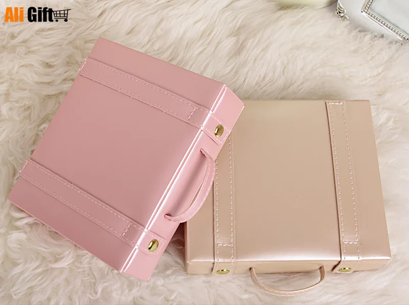 Новые Модные Портативные коробки для ювелирных изделий принцессы европейские