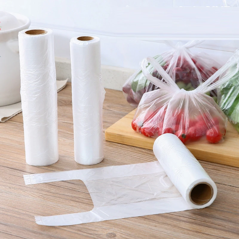 

100 шт., пластиковые пакеты для сохранения свежести продуктов, 3 размера