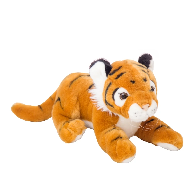 

1pc 30/38cm Lifelike Tiger Plush Toys Soft Stuffed Animals Simulation White Tiger Jaguar Doll Children Kids Birthday Gifts