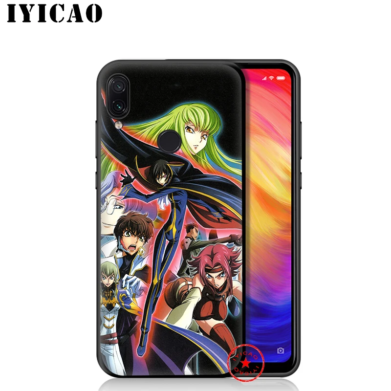 IYICAO Anime Julius Kingsley Code Geass Soft Case for Xiaomi Redmi Note 8 7 6 5 Pro 5A 4X Back Silicone |