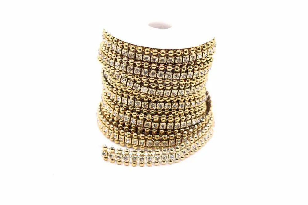 Цепочка с жемчужными бусинами для украшения свадебных вечеринок 10 ярдов три