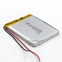 lithium polymer battery 605060 3 7v 2500mah rechargeable liion cell li po for dvd pad pda mp5 gps digital product navigator
