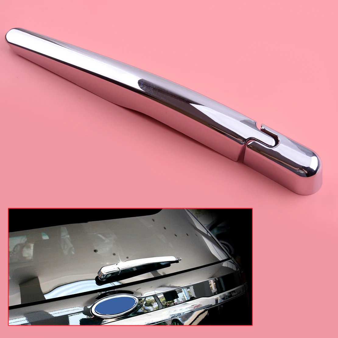 Щетка стеклоочистителя для заднего стекла автомобиля серебристая Накладка Ford