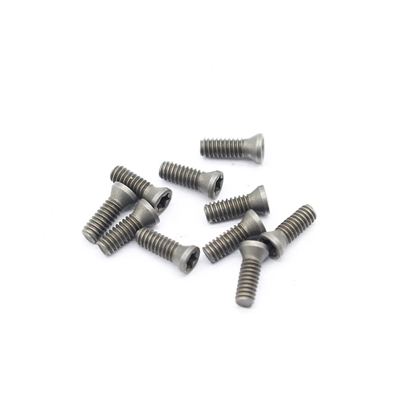 

Plum screw M2X6 lathe turning screw M2 CNC tool screw cutter bar cutter milling machine system machine bolt
