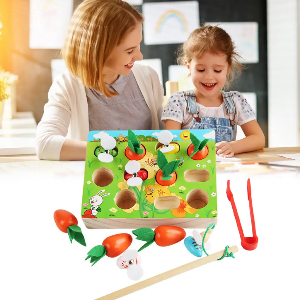 Игрушки Монтессори игра с пчелами маленький мелкий мотор для раннего обучения