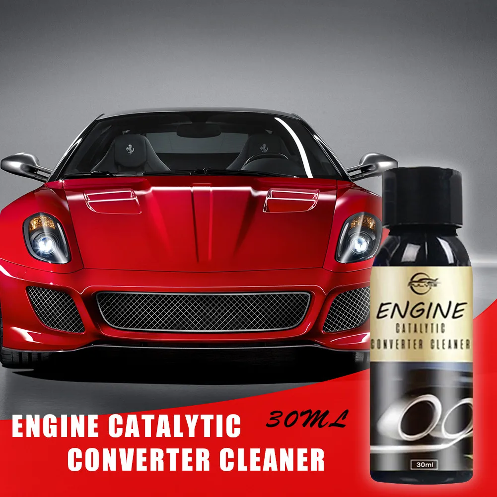 

30ML Engine Catalytic Converter Cleaner Car Fuel Treasure Gasoline Additive Multipurpose Carbon Deposit Remove Car Cleaner 2021