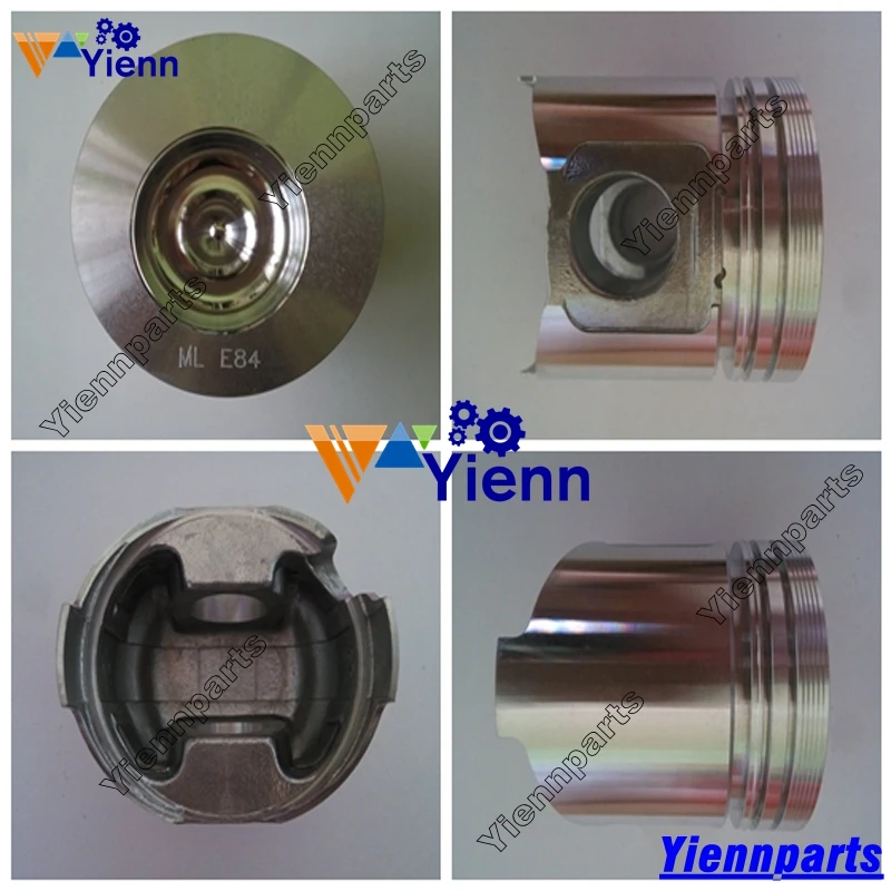 4D84 2 4TN84 4TN84T поршень с контактными зажимами 129105 22080 для Yanmar F37D F395D F475D F535D F605D детали