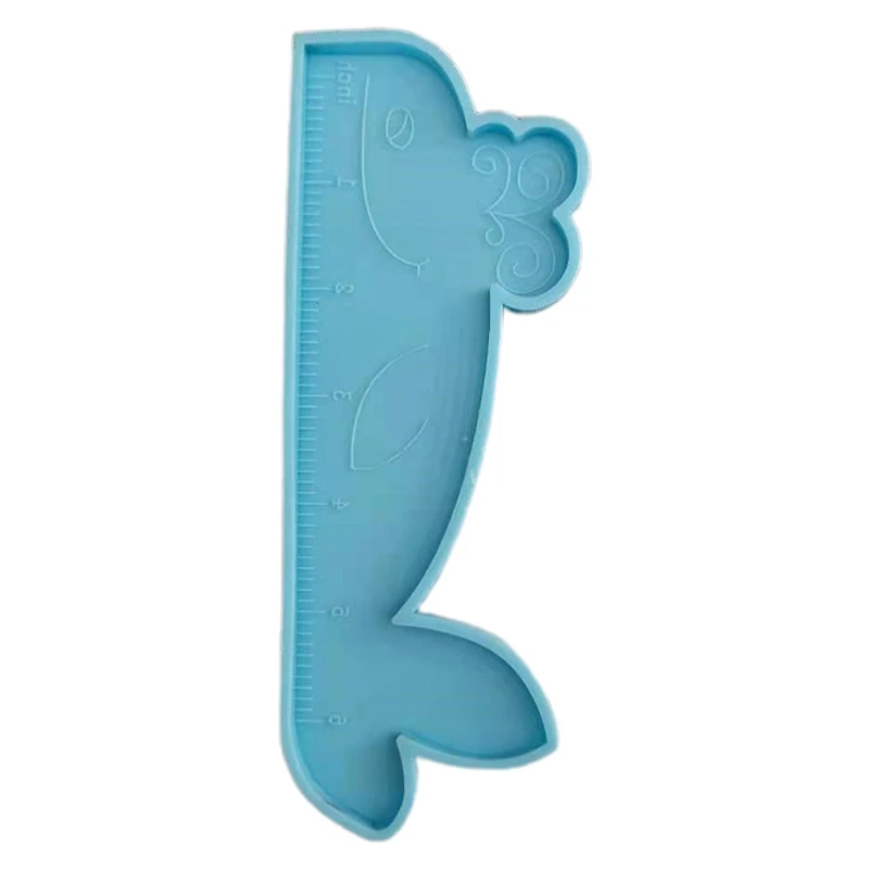 

Cartoon Animal Shape Ruler Casting Silicone Mould DIY Crafts Making Tool Epoxy Resin Mold