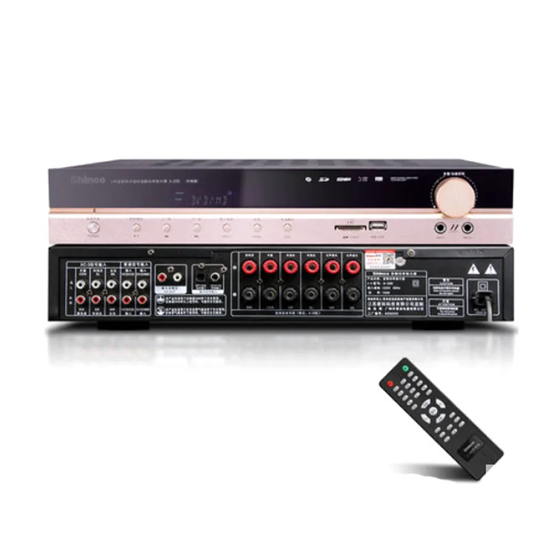 

YWJJX X-200 650W Home Audio Bluetooth Amplifier Subwoofer 5.1 Home Theater Audio Digital Amplifier HIFI High Power Amplifier