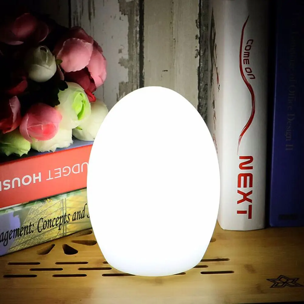 16 видов цветов ночник в форме яйца светодиодный книжный бар изменение цвета