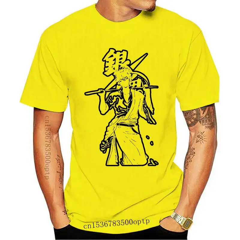 

Новинка, Мужская футболка Gintoki Gintama, футболка с принтом манга, Элизабет, горничная, сама, кагура, утка, аниме футболка, футболки с коротким рук...