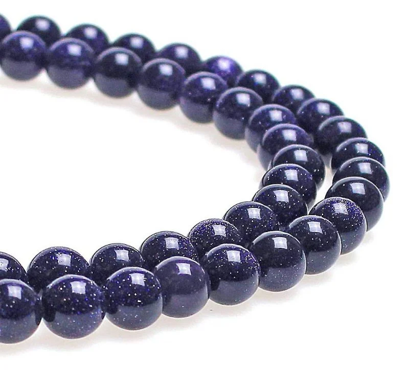 

Blue Sand Loose Stone Beads for Jewelry Making DIY Bracelet Accessories