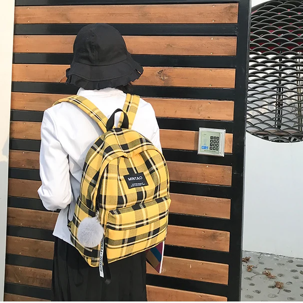 2019 Для женщин туфли с сетчатым узором рюкзак из текстиля стильный школьный для