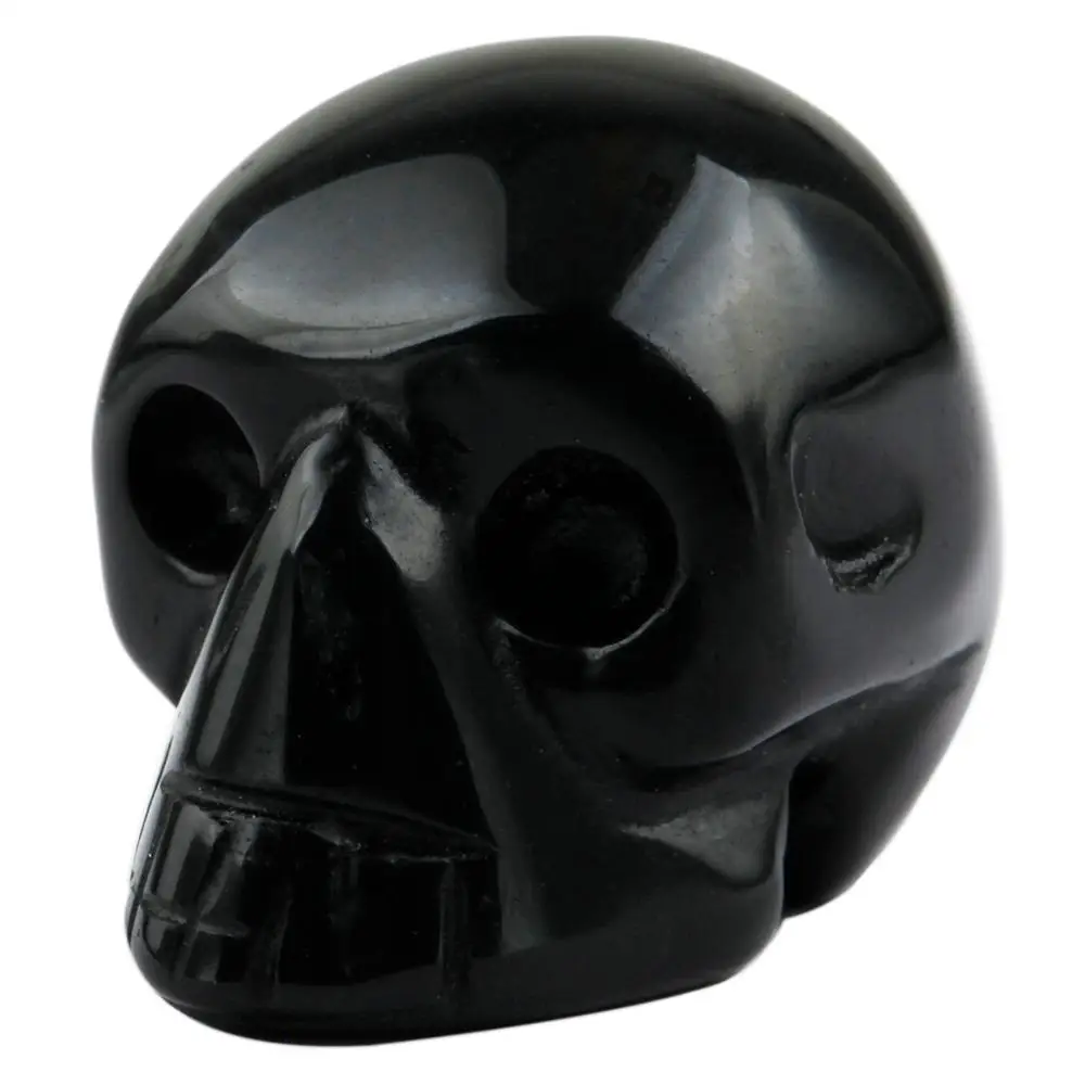 TUMBEELLUWA вырезанный вручную Хрустальный драгоценный камень череп рейки лечебный