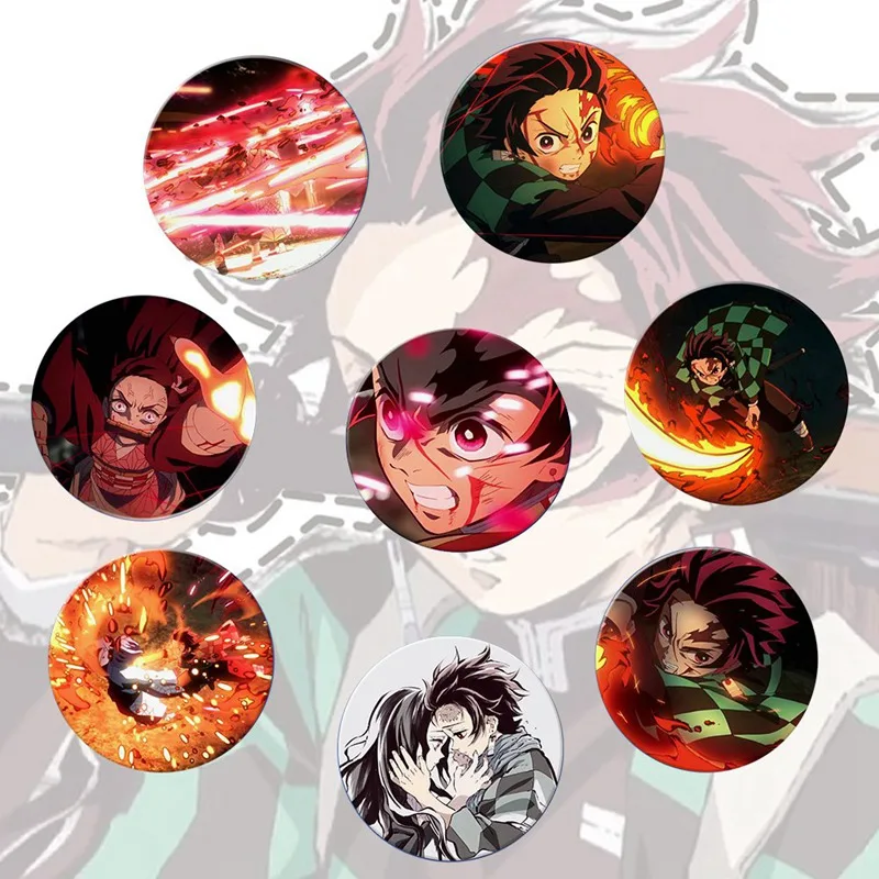Аниме Демон убийца: Kimetsu без Yaiba значок для костюма камадо Tanjirou Косплэй шапочки
