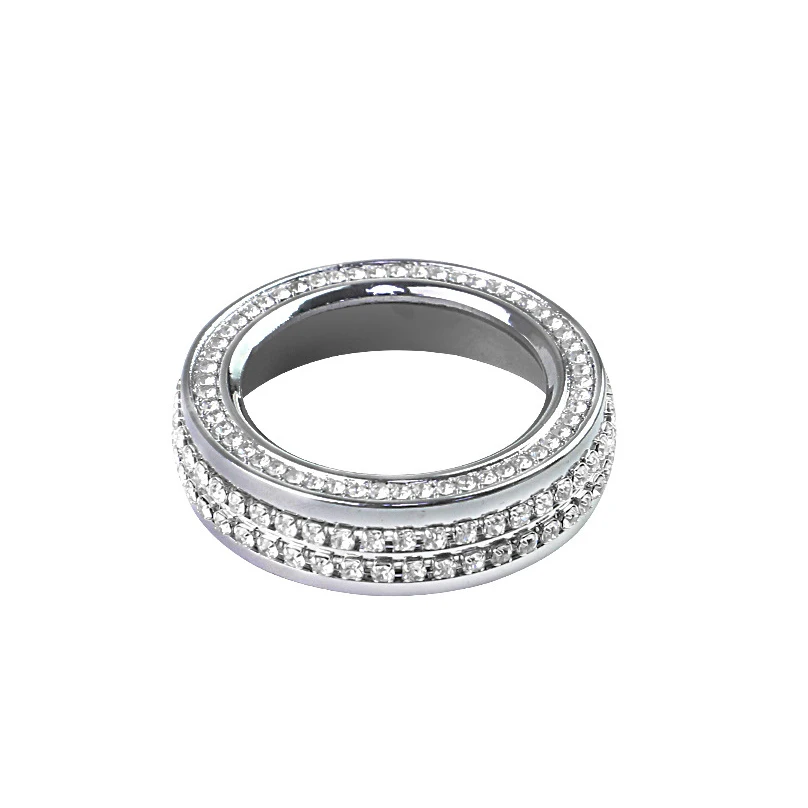 Алмазная Автомобильная консоль ручка кондиционера Накладка для Mercedes Benz A B Class GLA