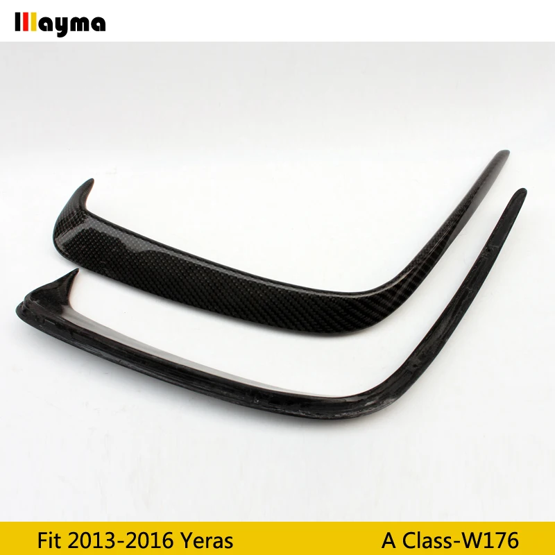 Сплиттер для заднего бампера из углеродного волокна спойлеры утинка Benz A