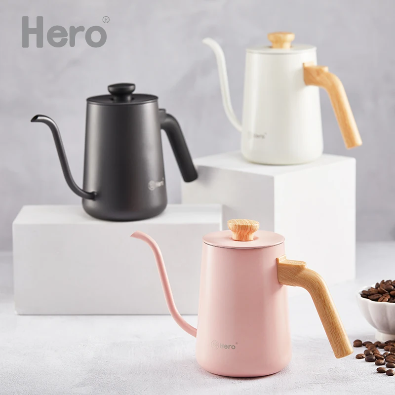 Кофейник 650 мл кофейник чайник для заваривания носик гусиная шея капельный мини