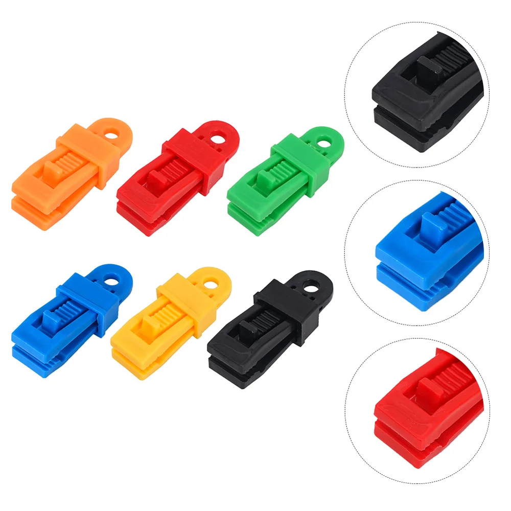 

24 Pcs Multifunctional Tent Clamps Outdoor Canopy Fixed Buckles Fixing Clamp