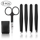 145 шт., щипцы для бровей из нержавеющей стали