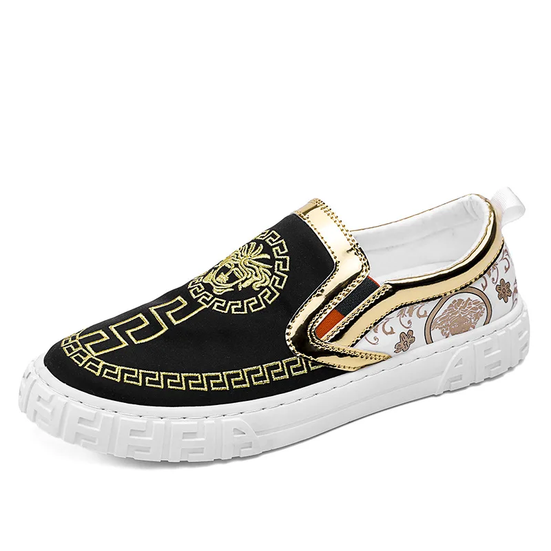 

2021 Summer Casual Shoes Men's Breathable Lightweight Casual Outdoor Walking Shoes Black Zapatos Casuales