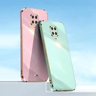 Силиконовый чехол с покрытием для Xiaomi Redmi Note 9 Pro Max 10 10S 9Pro 9S Note9 POCO X3 Pro NFC, мягкий чехол с рамкой, полные чехлы