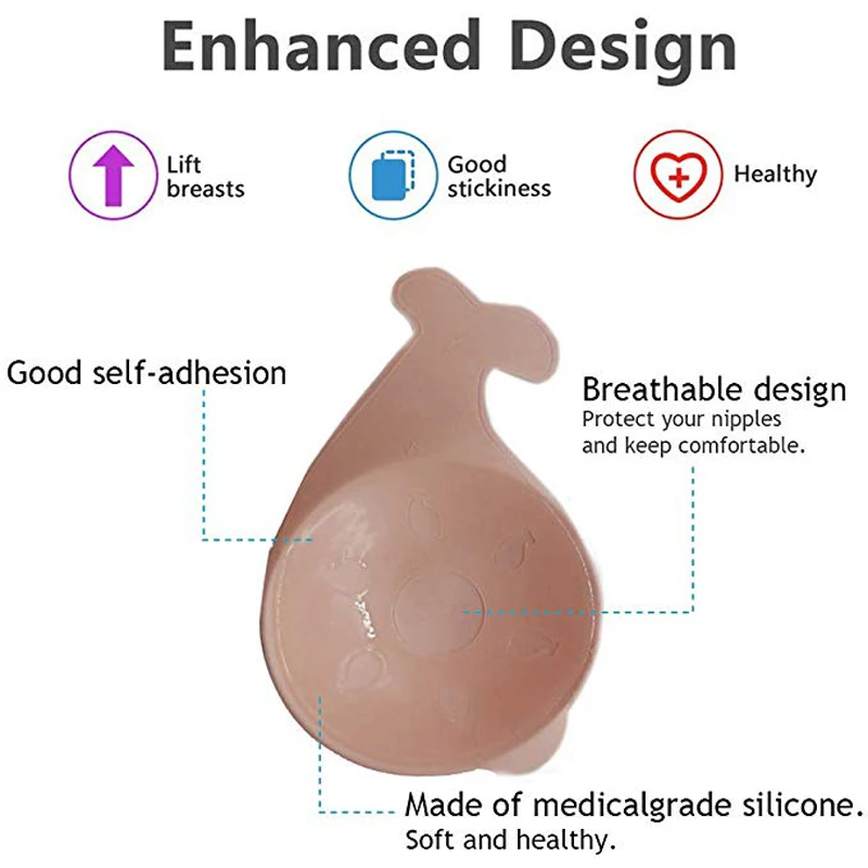 Invisible Sticky Bra Silicone Magic Breast Lift Tape Super Push Up Strapless Self Adhesive Sexy Lingerie Brassiere Femme | Женская