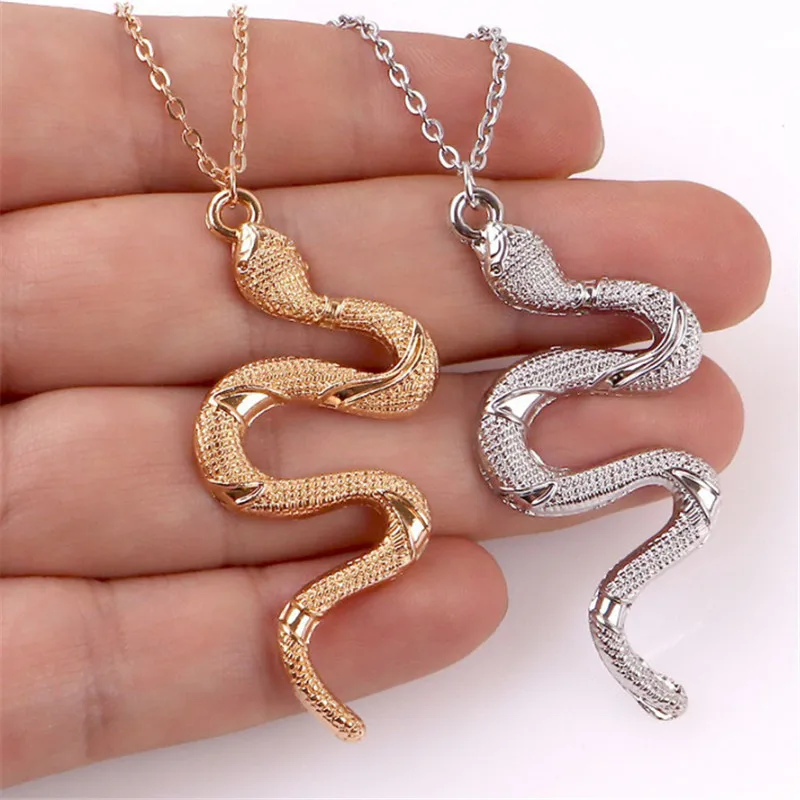 

Temperament Snake Shape Element Necklace Jewelry Accessories 2021