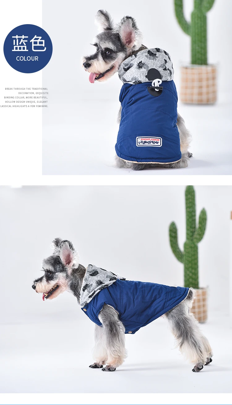 Дизайнерские зимние шляпы одежда маленькая собака Оранжевый Синий XS XXL Pet Теплый наряд для кошки Щенок питбуль-терьера такса куртка одежда поставки