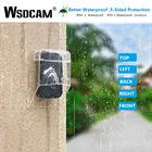 WSDCAM водонепроницаемый чехол для дверного звонка беспроводной дверной звонок кольцо колокольчик Кнопка непромокаемый Анти-туманВетерснег дверной звонок аксессуары